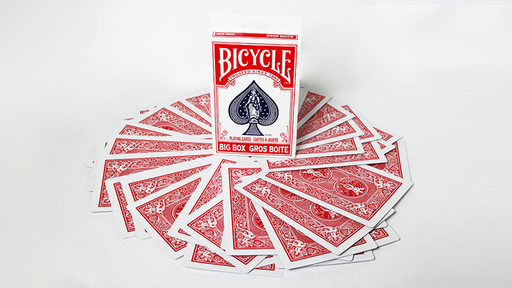 Bicycle Jumbo ESP 50 Cards Red (10 of each Square, Wavy Lines, Star, Circle and Cross) by Murphy's Magic