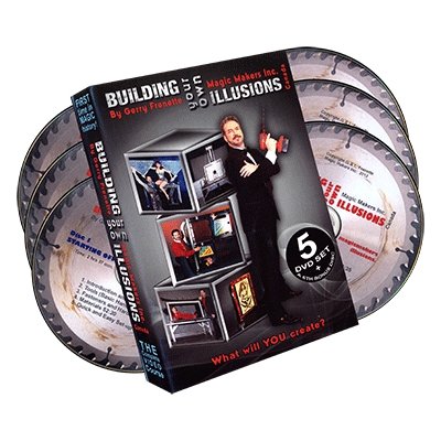 Building Your Own Illusions, The Complete Video Course by Gerry Frenette (6 DVD Set)- DVD - Merchant of Magic
