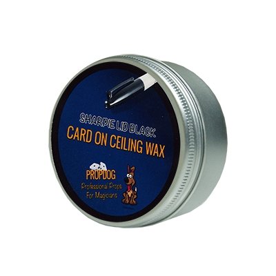 Card on Ceiling Wax 30g (Sharpie Lid Black) - Merchant of Magic