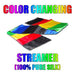 Color Changing Streamer 100&#37 Silk by Vincenzo DiFatta - Merchant of Magic