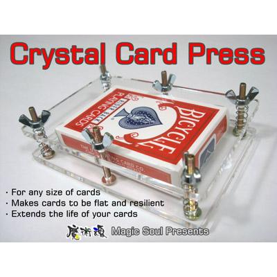 Crystal Playing Card Press - Merchant of Magic