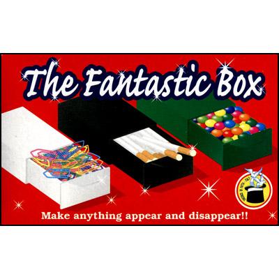 Fantastic Box Noire - Boîte Magique Close-Up Pour Faire Apparaître Et Disparaître Objets
