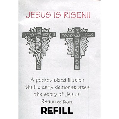 Jesus is Risen refill box by Top Hat Magic - Merchant of Magic
