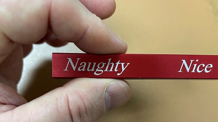 Naughty or Nice Divining Rod - by Santa Magic - Merchant of Magic