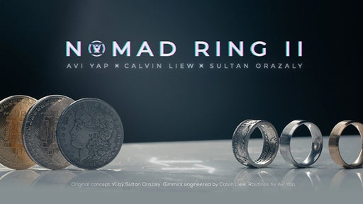 Nomad Ring Mark II (Bitcoin Silver) - Merchant of Magic
