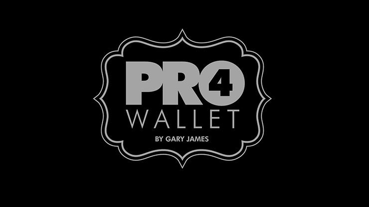 Pro 4 Wallet (Gimmicks and Online Instructions) by Gary James - Trick - Merchant of Magic