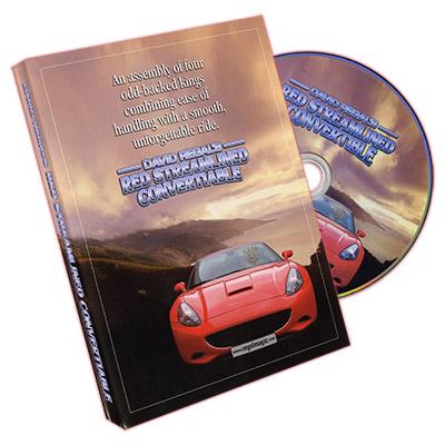 Red Streamlined Convertible (DVD and Cards) by David Regal - DVD - Merchant of Magic