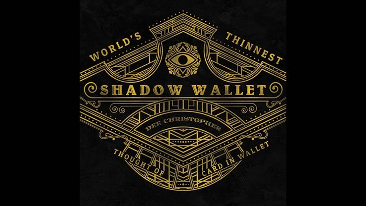 Shadow Wallet Leather by Dee Christopher - Merchant of Magic