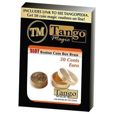 Slot Boston Box Brass 50 cent Euro by Tango - Merchant of Magic