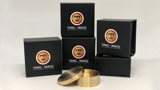 Slot Okito Coin Box Brass Half Dollar by Tango - Merchant of Magic
