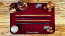 Wooden wand PRO (Standard Black) by Harry He & Bacon Magic - Trick - Merchant of Magic