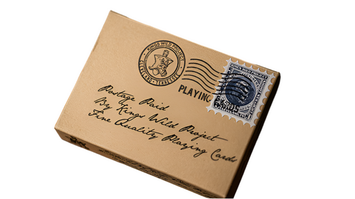 Postage Paid Blue Edition Playing Cards by Kings Wild Project Inc. - Merchant of Magic Magic Shop