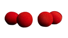 Sponge Balls 4 x Red 1.5 inch