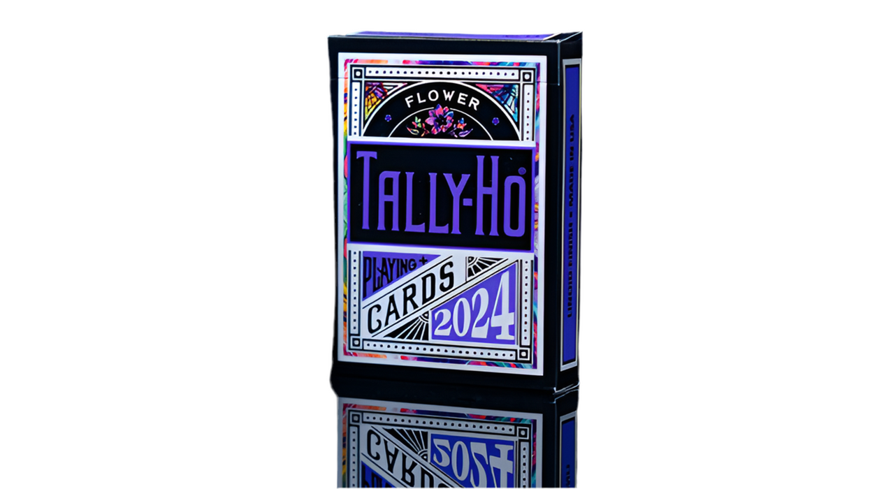 Tally-Ho 2024 (Flower) Playing Cards by US Playing Card Co