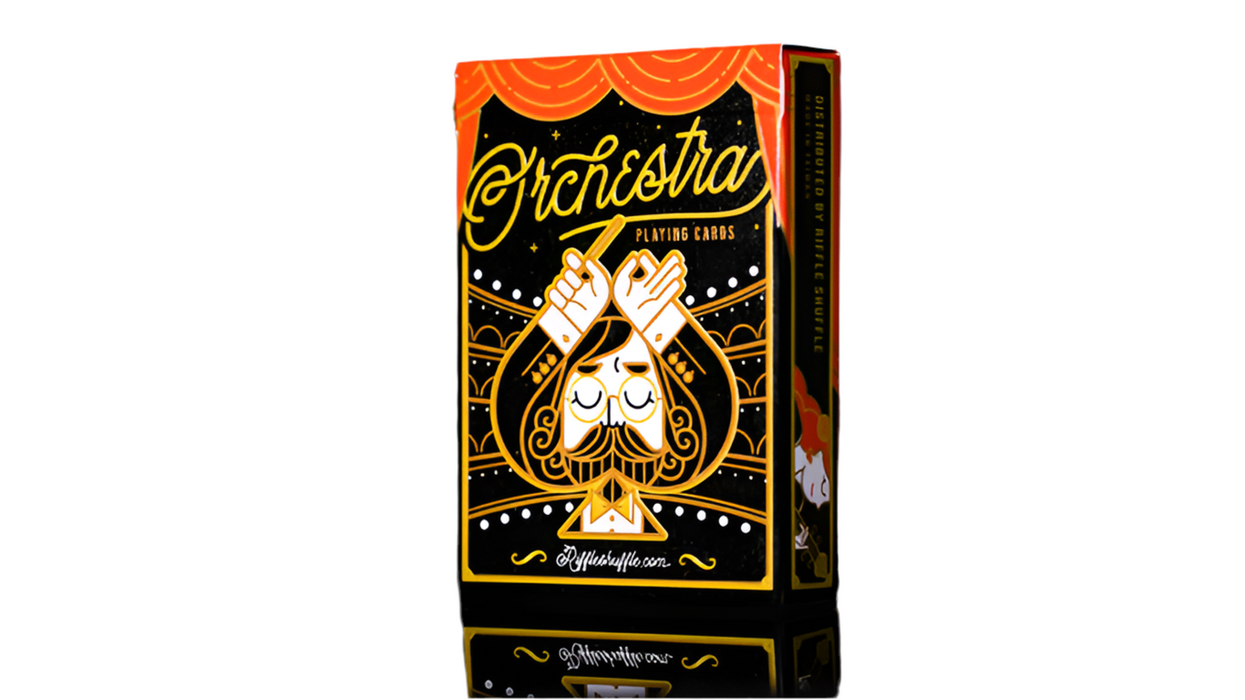 Orchestra Playing Cards by Riffle Shuffle - Merchant of Magic Magic Shop