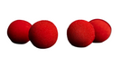 Sponge Balls 4 x Red 1 inch