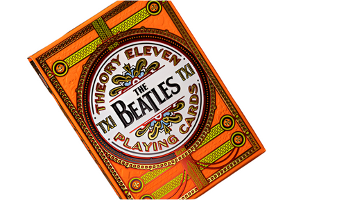 The Beatles (Orange) Playing Cards by theory11