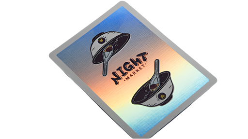 Night Market: Holographic Playing Cards - Merchant of Magic Magic Shop
