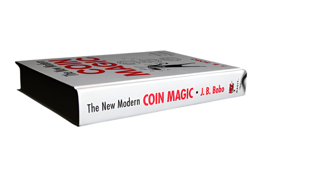 New Modern Coin Magic book JB Bobo