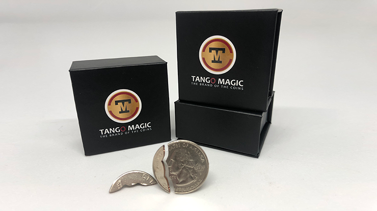 Bite Coin - (US Quarter - Traditional With Extra Piece)(D0047)by Tango 