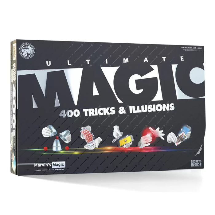 Marvins Magic Ultimate Magic 400 Tricks & Illusions Set - 8 Years +