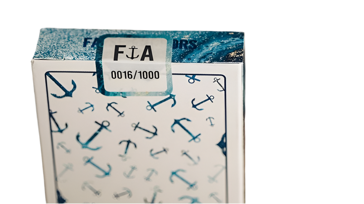 False Anchors V3S Playing Cards (Numbered Seals) by Ryan Schlutz - Merchant of Magic Magic Shop