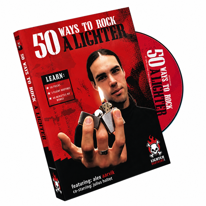 50 Ways To Rock A Lighter - DVD - Merchant of Magic Magic Shop