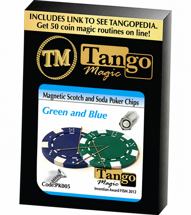 Magnetic Scotch and Soda Poker Chips