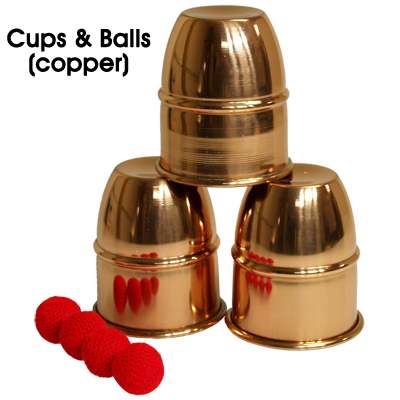 Cups & Balls (Copper) by Premium Magic 