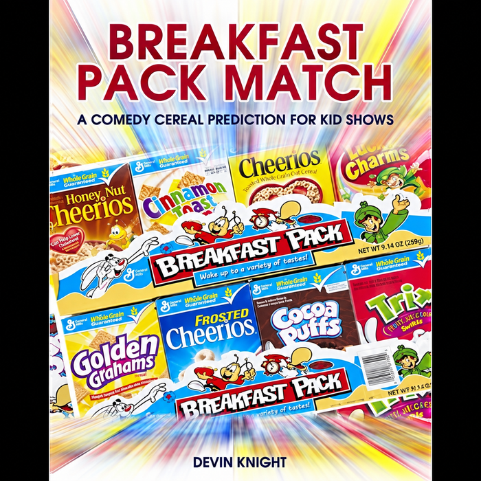Breakfast Pack Match (Mentalism for Kids) by Devin Knight - eBook - INSTANT DOWNLOAD