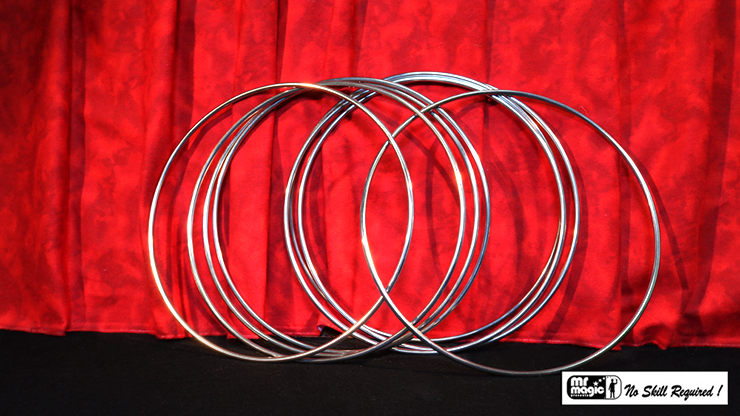 12 inch Linking Rings SS (8 Rings) by Mr. Magic 