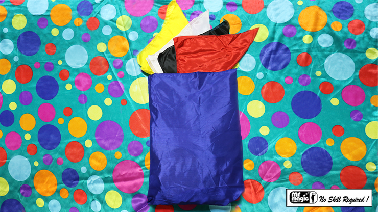 Bag to Happy Birthday Silk (36 inch x 36 inch) by Mr. Magic 