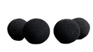 Sponge Balls 4 x Black 2 inch