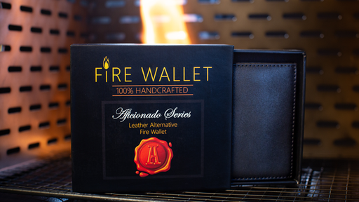 The Aficionado Fire Wallet (Gimmick and Online Instructions) by Murphy's Magic Supplies Inc. 