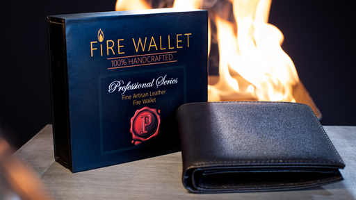 The Professional's Fire Wallet (Gimmick and Online Instructions) by Murphy's Magic Supplies Inc. 