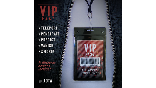 VIP PASS (Gimmick and Online Instructions) by JOTA 