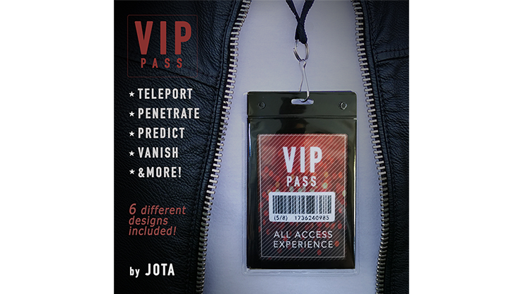 VIP PASS (Gimmick and Online Instructions) by JOTA 