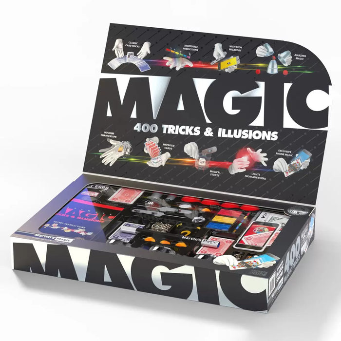 Marvins Magic Ultimate Magic 400 Tricks & Illusions Set - 8 Years +