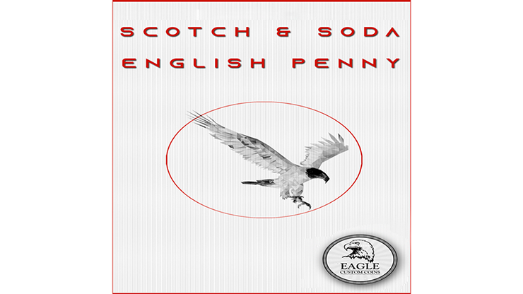 Scotch and Soda English Penny by Eagle Coins 