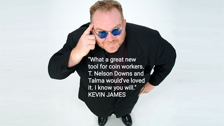 Symphony Coins (US Quarter) Gimmicks and Online Instructions by RPR Magic Innovations 