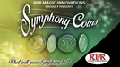 Symphony Coins (US Quarter) Gimmicks and Online Instructions by RPR Magic Innovations 