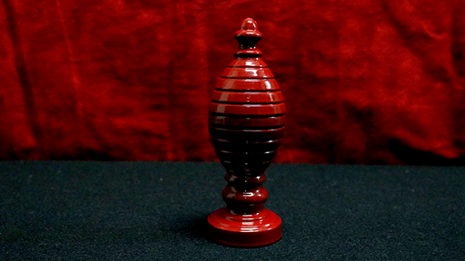 BALL VASE & SILK (RED) by Premium Magic 