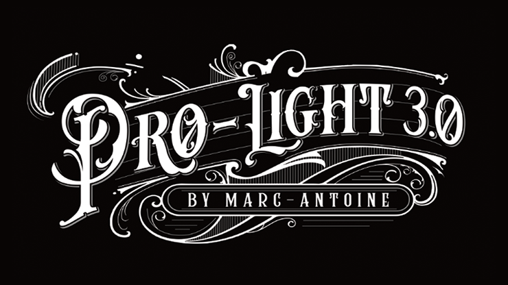 Pro Light 3.0 White Pair (Gimmicks and Online Instructions) by Marc Antoine 