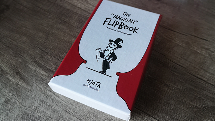 FLIP BOOK MAGICIAN (Gimmick and Online Instructions) by JOTA 