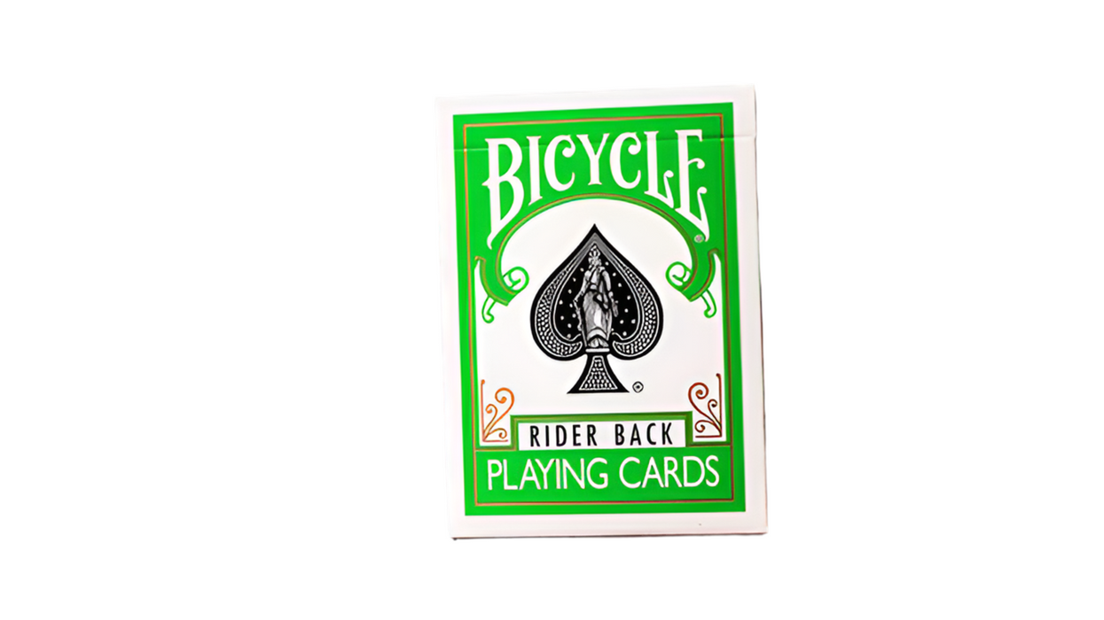 Bicycle Playing Cards Green - Regular Poker Size Deck