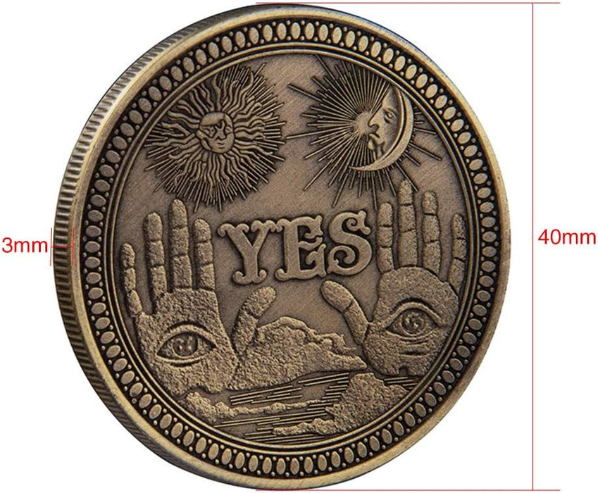 The Magicians Coin - Yes/No - Merchant of Magic Magic Shop