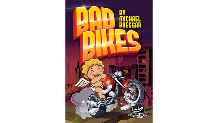 Bad Bikes (Gimmick and online instructions) by Michael Breggar & Kaymar Magic 