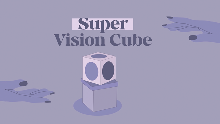 SUPER VISION CUBE (Gimmicks and Online Instructions) by Julio Montoro 