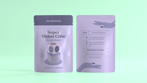 SUPER VISION CUBE (Gimmicks and Online Instructions) by Julio Montoro 