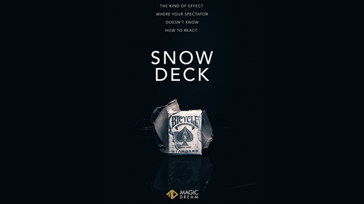 SNOW DECK By Yoan TANUJI & Magic Dream (Gimmicks and Online Instructions) 